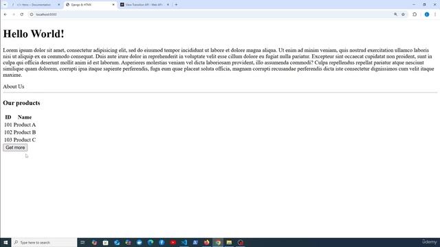 9 - View Transitions with HTMX смотреть онлайн