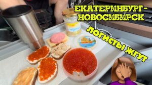 ЕКАТЕРИНБУРГ - НОВОСИБИРСК / ЛОГИСТЫ приколисты / Дождались рейса домой