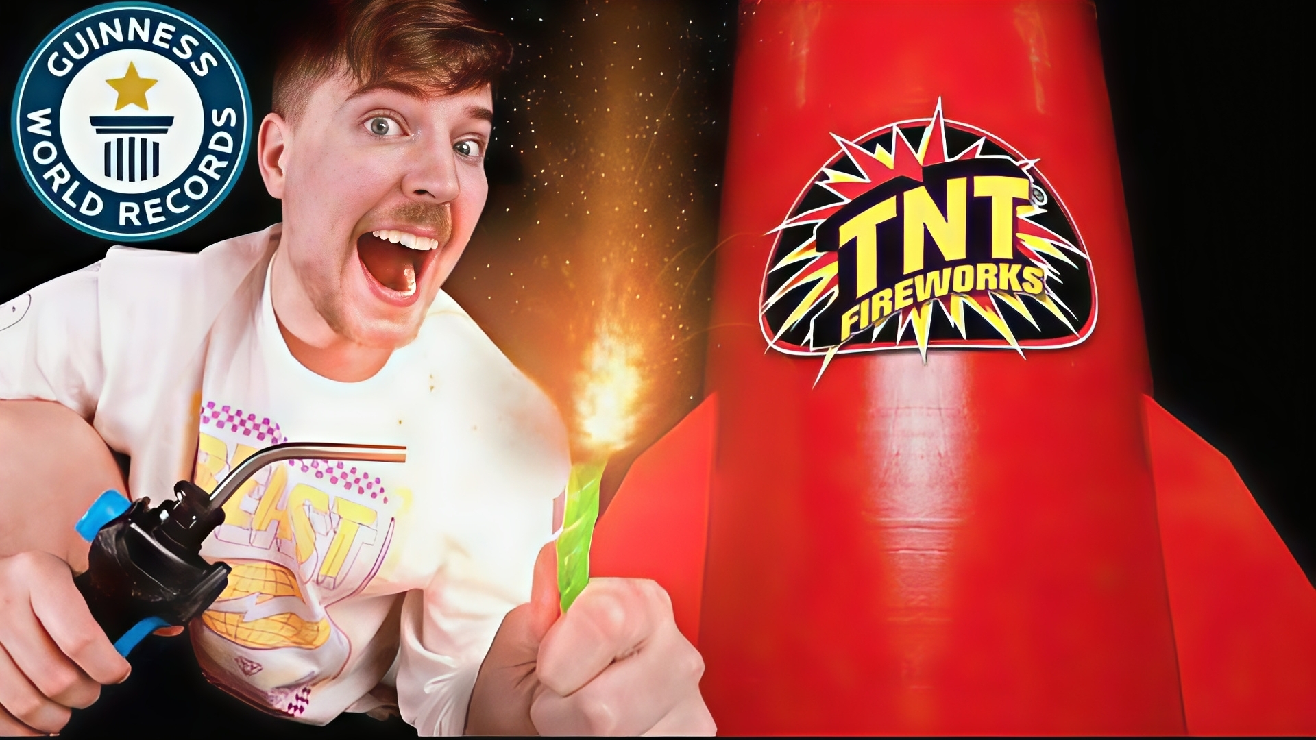 Сравнение фейерверков за $1 и $100,000. Мистер Бист