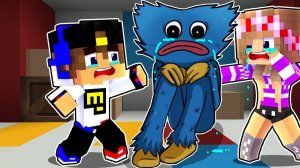 ГРУСТНАЯ ИСТОРИЯ ХАГГИ ВАГГИ Poppy Playtime в МАЙНКРАФТ НУБ И ПРО ВИДЕО ТРОЛЛИНГ MINECRAFT Евгенбро