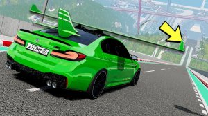 КАКАЯ МАШИНА ПРЫГНЕТ ДАЛЬШЕ С ОГРОМНОГО ТРАМПЛИНА В BEAM NG DRIVE!