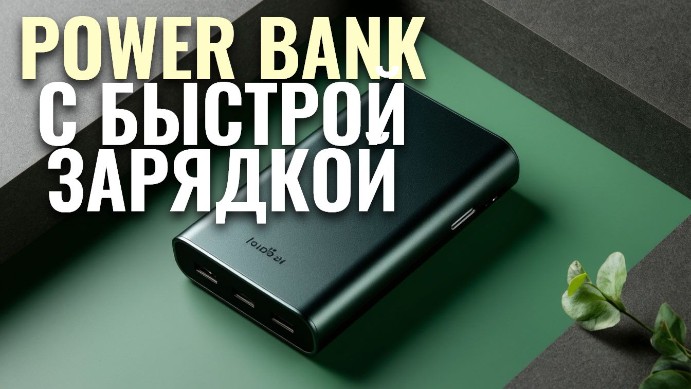 ТОП-5 лучших Power Bank с быстрой зарядкой 2026 — какой выбрать для смартфона?