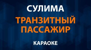Сулима — Транзитный пассажир (Караоке) Ирина Аллегрова