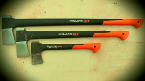 Топоры Fiskars ,Обзор, тест
