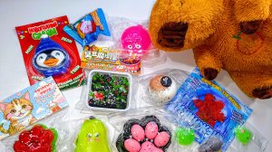 АСМР СКВИШИ 🥰 распаковка АСМР сквишей и антистрессов 🥰 Таба лапки 🐾