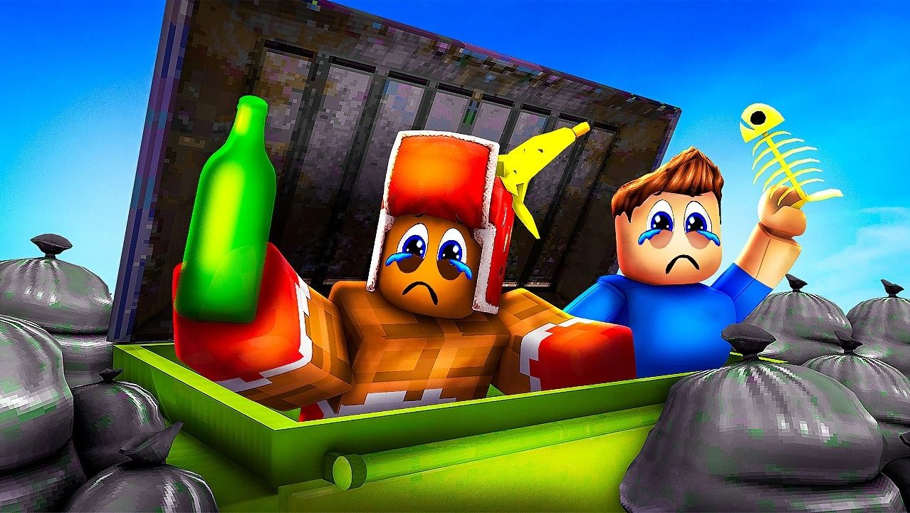 🤢Сможешь Ли ТЫ Собрать 100 Мешков МУСОРА в РОБЛОКС за 1 Час?! смотреть онлайн