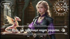 🎧АУДИОКНИГА ПОЛНОСТЬЮ🐺Там, где чудовища ищут защиты.🦄 Магия и приключения,  тайны прошлого✨ Ч 4