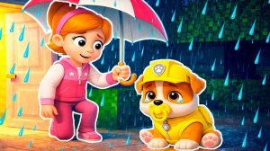 КЕЙТИ ПРИЮТИЛА БЕЗДОМНОГО КРЕПЫША ЩЕНЯЧИЙ ПАТРУЛЬ в МАЙНКРАФТ