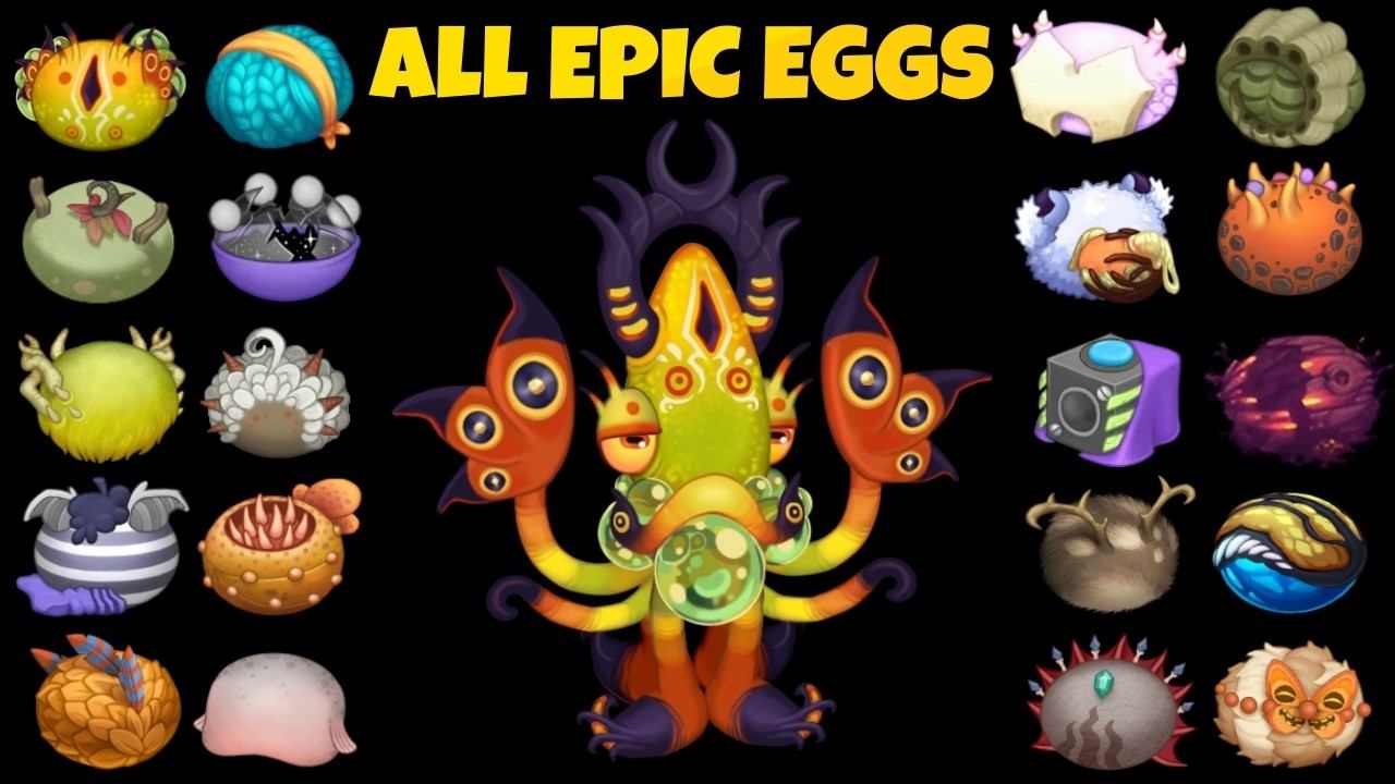 All Epic Monsters Eggs - 5.2.0 ~ My Singing Monsters смотреть онлайн