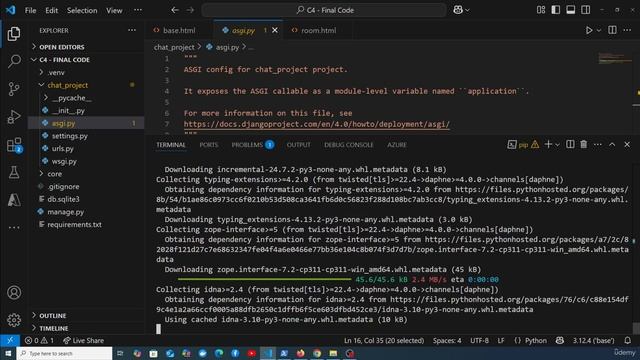 9 - django-channels & WebSockets introduction смотреть онлайн