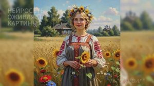 Оживляем картины русских художников при помощи нейросети. Оживил