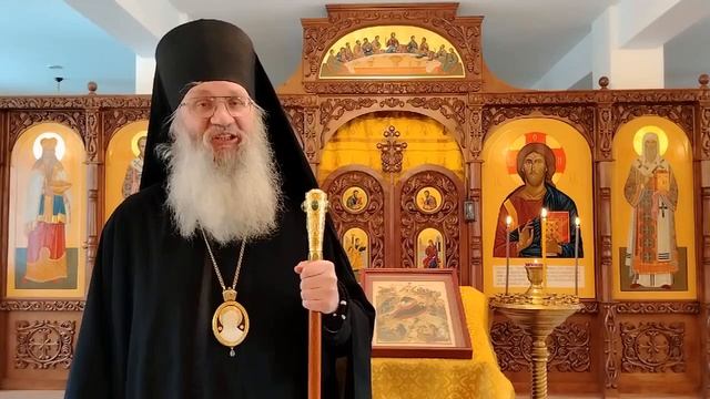 поздравление с Рождеством от епископа Елисея смотреть онлайн
