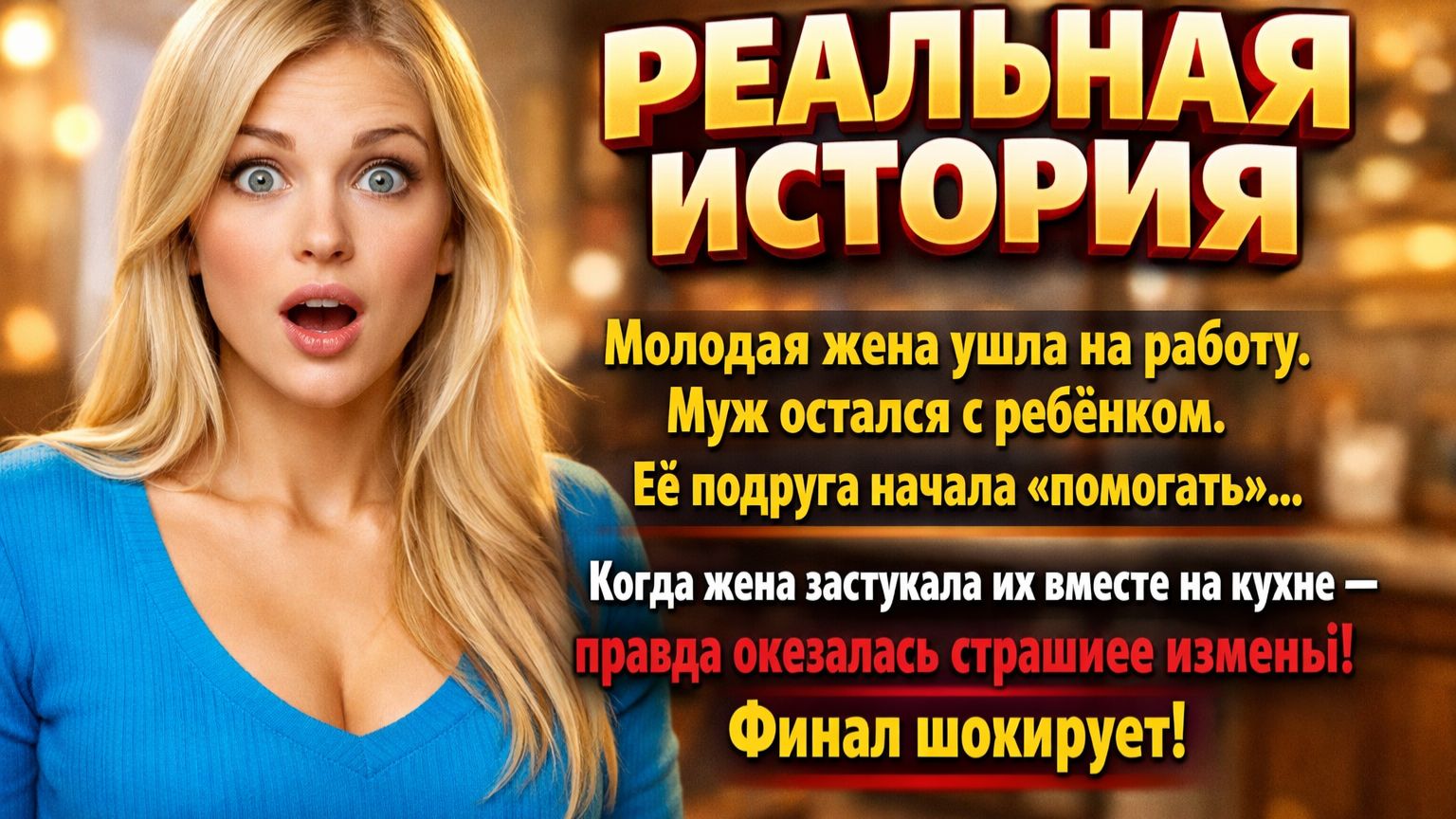 Подруга приходила помогать с ребёнком, пока жены не было дома. Когда правда всплыла, все были в шоке смотреть онлайн