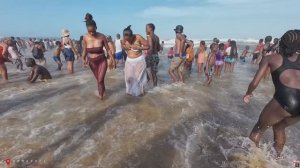 Южная Африка. Дурбан: Пляжи битком.