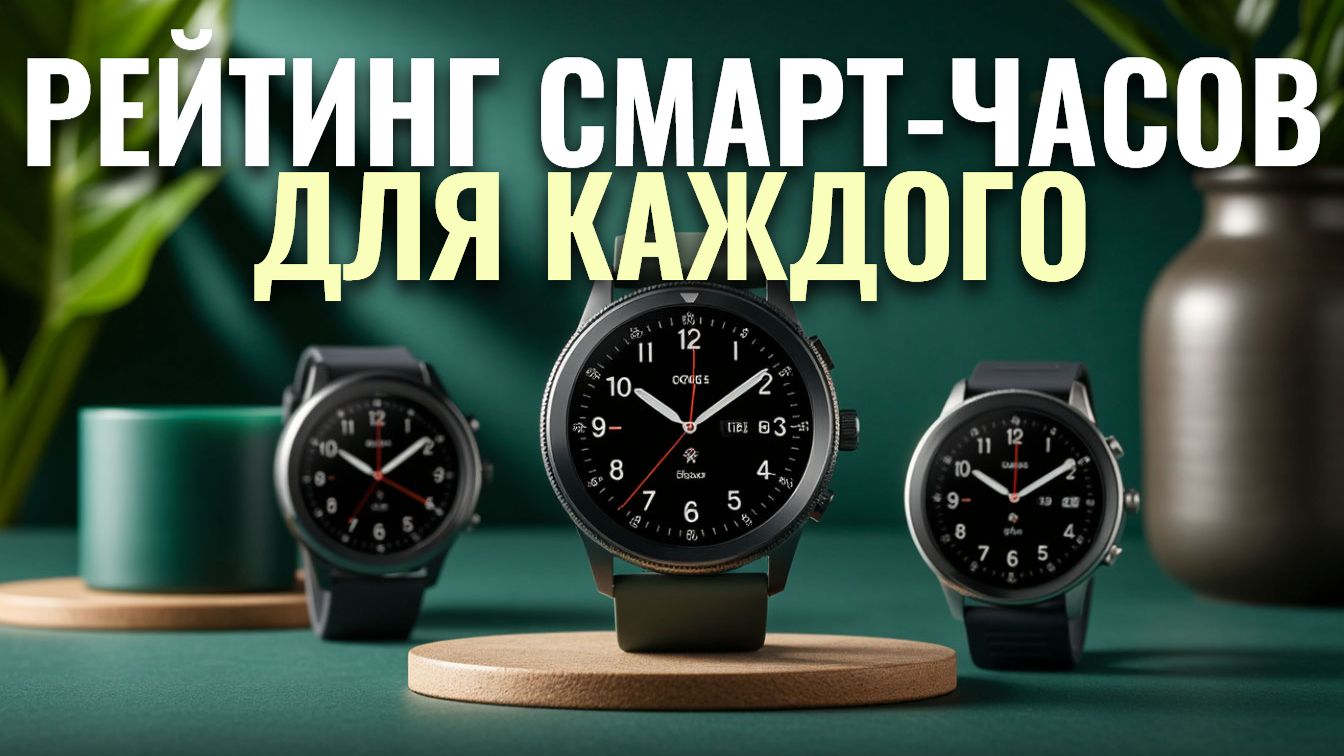 ТОП‑5 лучших смарт‑часов 2026: обзор моделей для каждого и разных задач