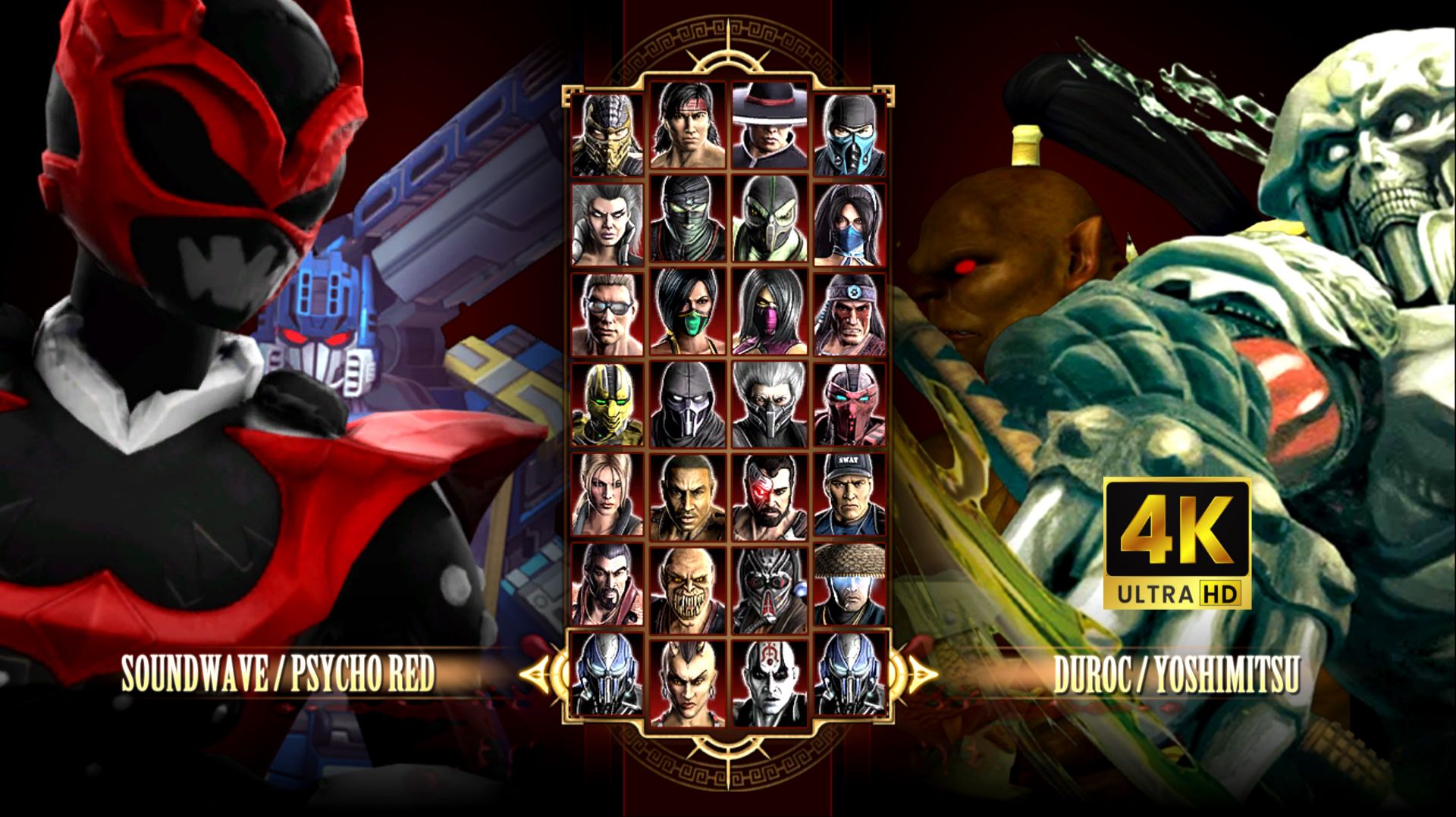 Игра за Psycho Red & Human Alliance в Mortal Kombat Komplete Edition на PC Expert в 4K
