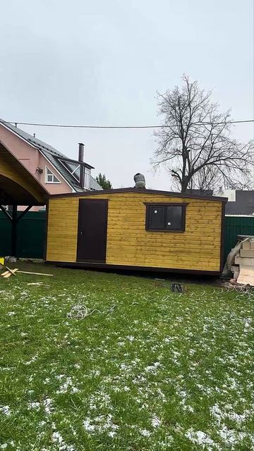 Бытовка 6х2 на металлическом каркасе #спецкаркас