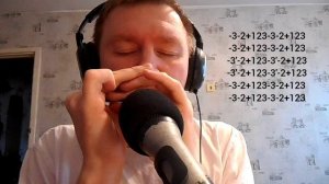 Губная гармошка До - блюз в духе Адама Гассоу + табы