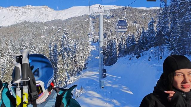 Архыз горнолыжка, подъёмник млечный путь 2ч 2026 год смотреть онлайн