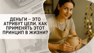 Деньги – это атрибут цели. Как применять этот принцип в жизни?