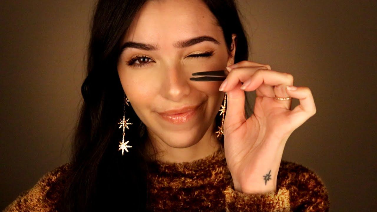 ASMR Doing Your Eyebrows: Closeup Attention смотреть онлайн
