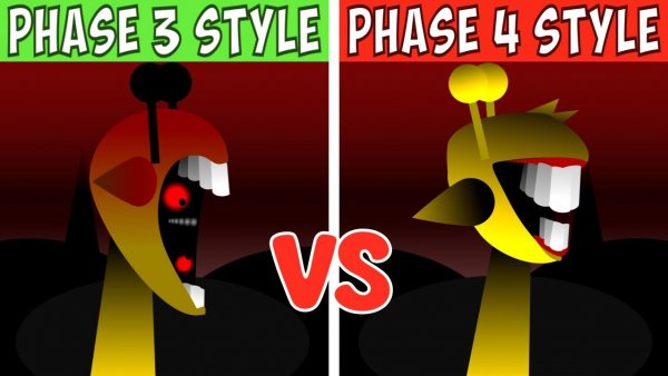 Sprunki Wenda Treatment Phase 3 VS 4 Style