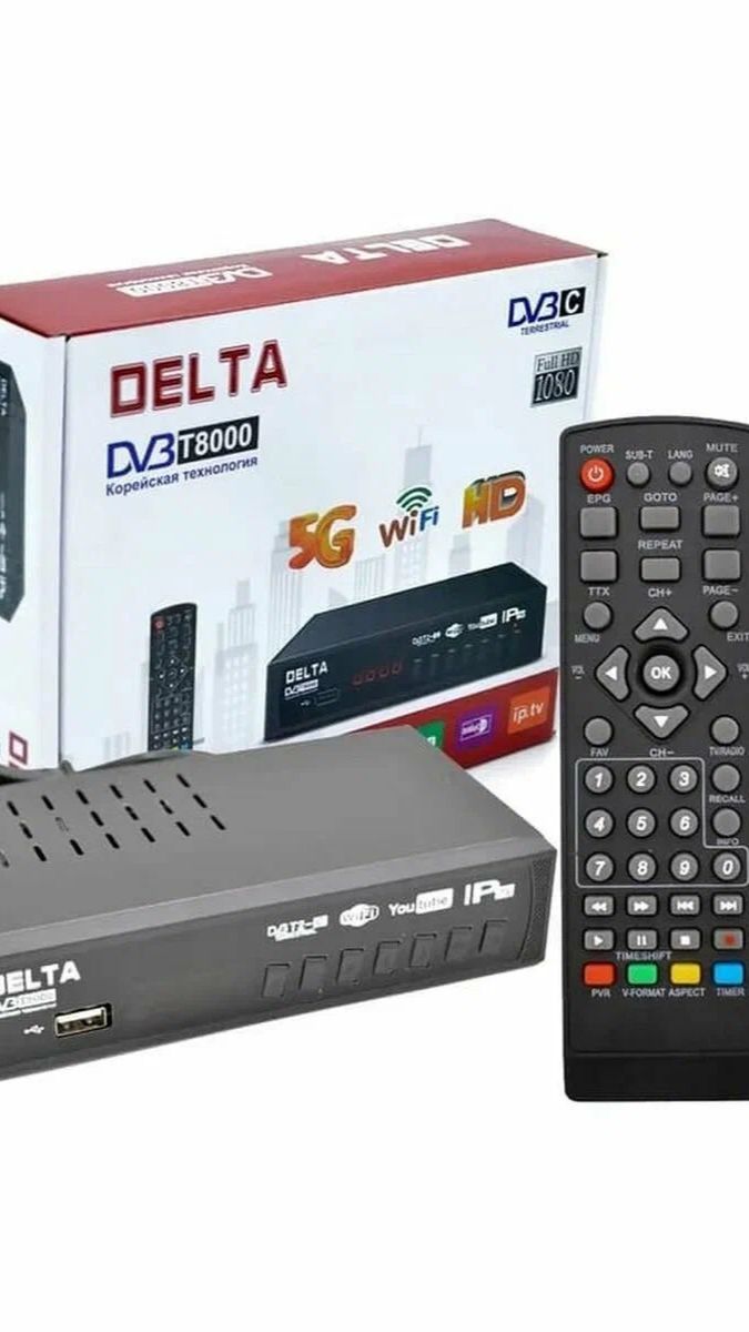 Цифровая ТВ-приставка DV3 T8000. смотреть онлайн