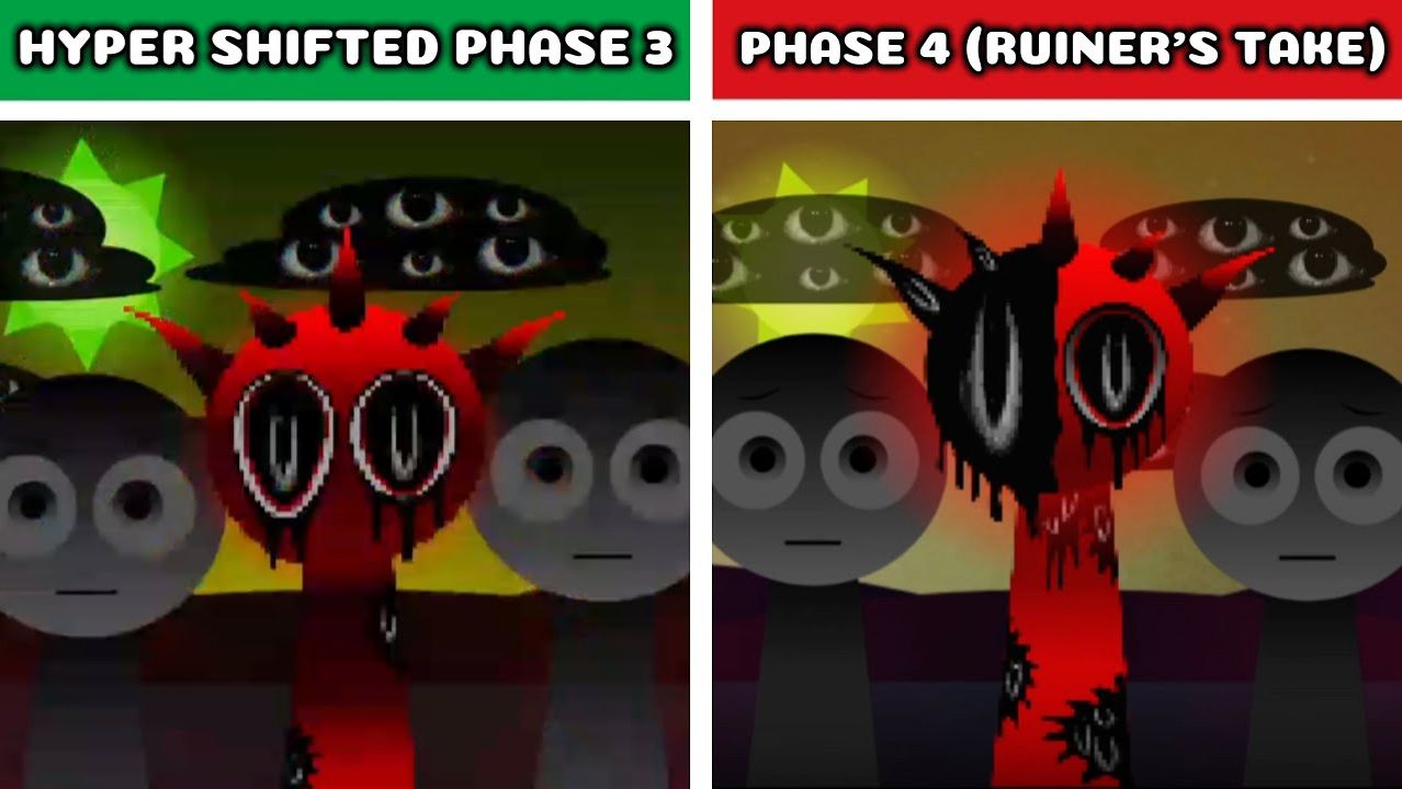 INCREDIBOX SPRUNKI🎵 HYPER SHIFTED⚡️: ФАЗА 3 VS ФАЗА 4 (RUINER'S TAKE)💥🌀 КТО ВЫИГРЫВАЕТ?🤯🏆 смотреть онлайн