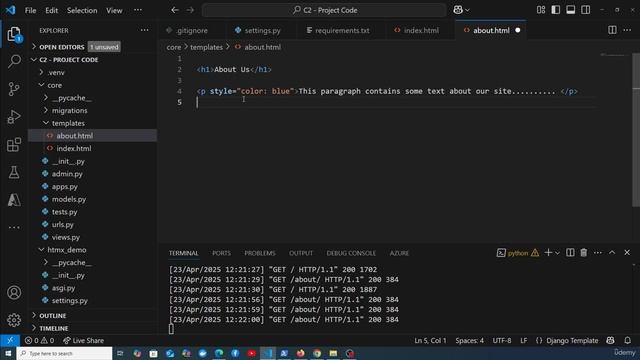 6 - HTML Over the Wire смотреть онлайн