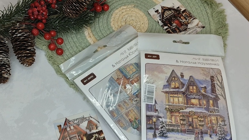 Вышивка крестиком | Процесс работы смотреть онлайн