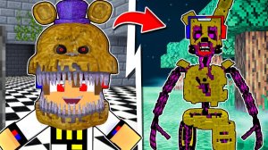 Я ПРОЖИЛ 100 ДНЕЙ за АНИМАТРОНИКА СПРИНГТРАП в МАЙНКРАФТ ! ВИДЕО ТРОЛЛИНГ MINECRAFT ФНАФ Евгенбро