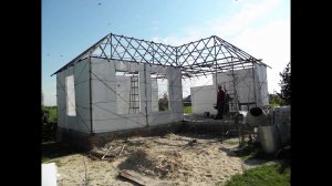 строительство беседки  без кирпича.  стены  из пенопласта.  декор стен из арт бетона.мастер класс