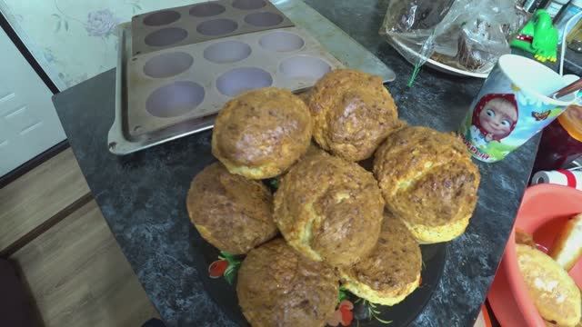 Ореховые кексики смотреть онлайн