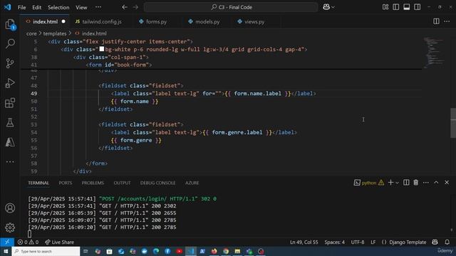 8 - Form HTML Rendering смотреть онлайн