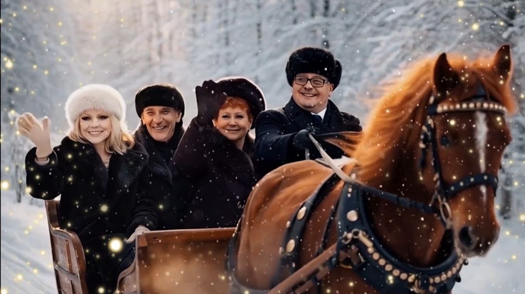 СНЕЖИНКИ. Поздравляем с Новым годом! смотреть онлайн