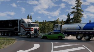 Эпичность, эпичность... Нет, МНОГО ЭПИЧНОСТИ!!! 💥🚛 Эпичные аварии в BeamNG.drive