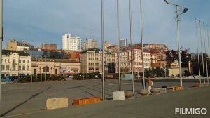 Cдала документы // Церковь и памятник на площади  // НУ КАК ТАК МОЖНО____