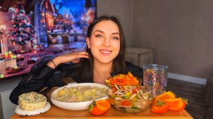 МУКБАНГ | НЬОККИ С КРЕВЕТКАМИ | 🍤