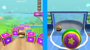 Going Balls  Super Speed run Gameplay New Update Level 1677 to 1680 Race Goal ball