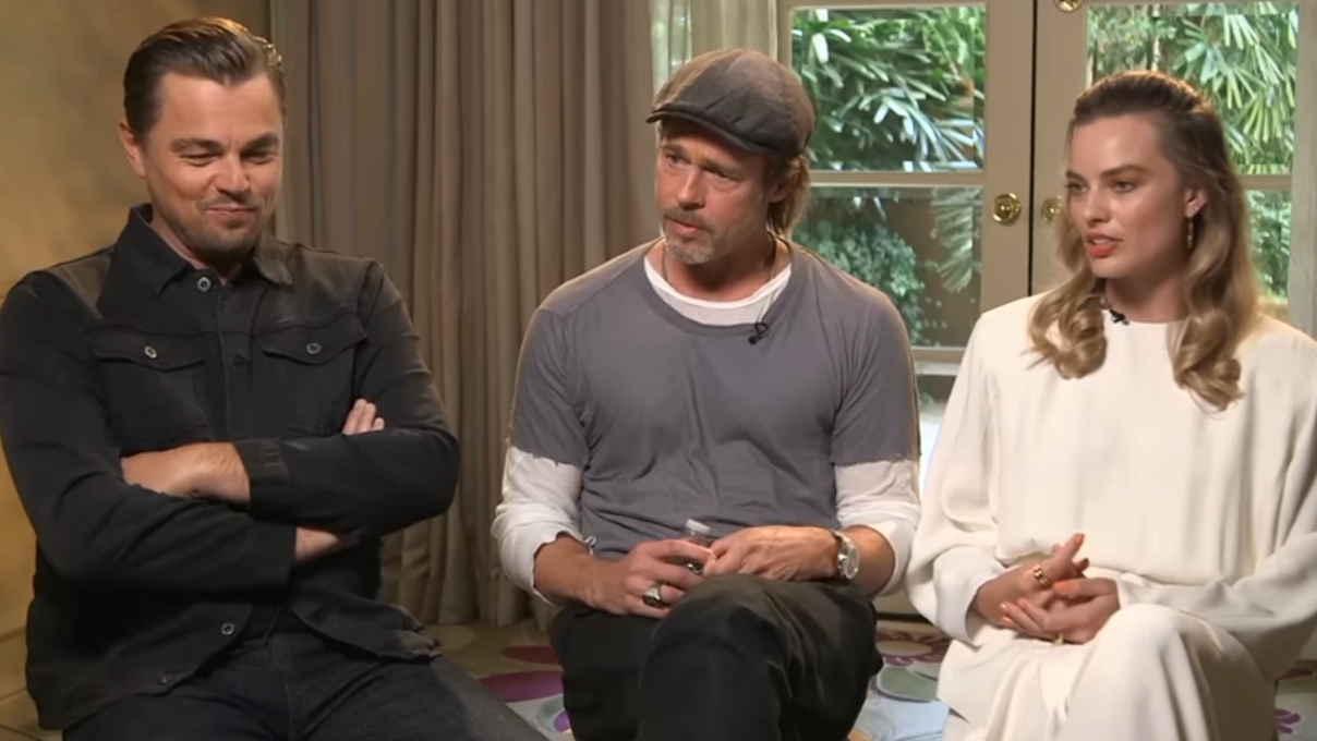 Леонардо Ди Каприо, Брэд Питт и Марго Робби о фильме «Однажды в... Голливуде» смотреть онлайн