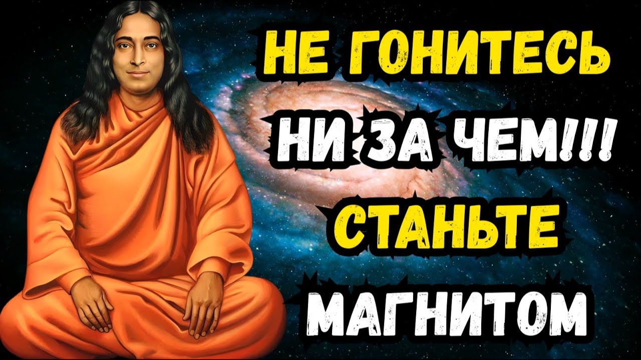Как усилить свою магнитную ауру (притянуть все, что вы хотите) — Парамаханса Йогананда