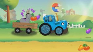 Мультики Для Детей, Едем По Полям и Собирем Овощи и Фрукты
