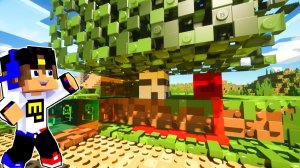 ЕСЛИ БЫ МАЙНКРАФТ БЫЛ ИЗ ЛЕГО ! ДЕВУШКА НУБ И ПРО ВИДЕО ТРОЛЛИНГ MINECRAFT LEGO Евгенбро