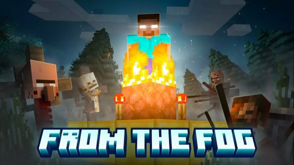 FROM THE FOG-И снова он-Хиробрин-(3 сезон! 3 серия!) Жуть! Minecraft Herobrine