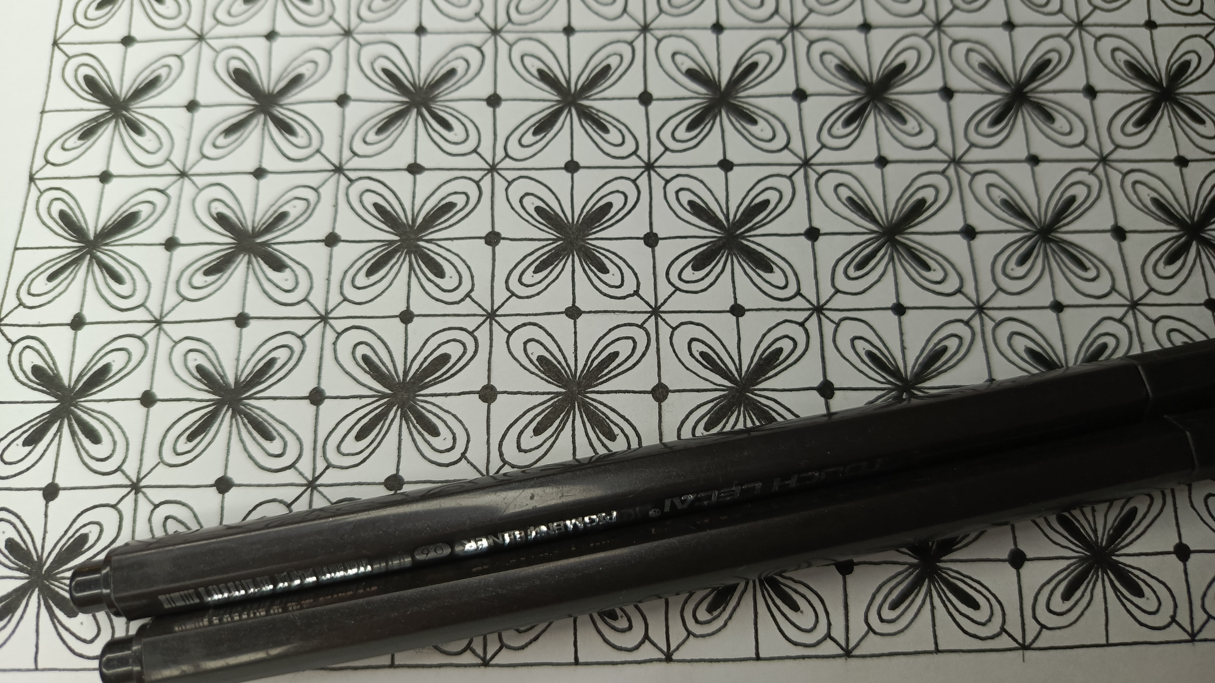 ✒️ Рисуем лёгкий и красивый узор под медитативную музыку. Zenart. Meditation Graphics. Music.🎵