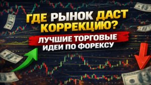 Где рынок даст коррекцию? Лучшие торговые идеи по Форексу