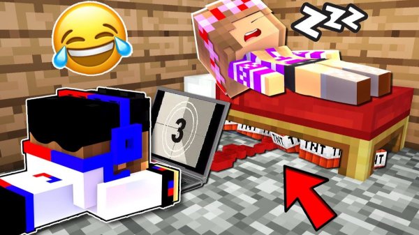 5 СПОСОБОВ ЗАТРОЛЛИТЬ ДЕВУШКУ в МАЙНКРАФТ ! НУБ И ПРО ВИДЕО ТРОЛЛИНГ ЛОВУШКА MINECRAFT Евгенбро