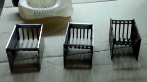 Новые корзинки для пеллетной горелки. Испытания.
