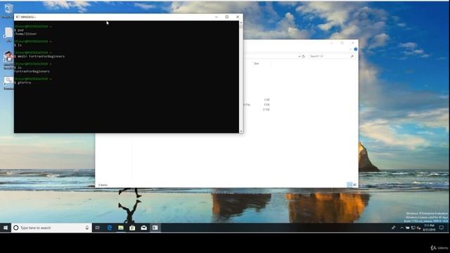 2. Initial Setup and First Program On Windows смотреть онлайн