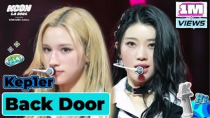 KCON LA 2024] Kep1er - Back Door (원곡： Stray Kids) ｜ Mnet 240813 방송.